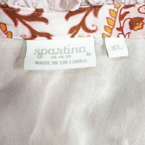 Spartina Maisie Dress Boho Paisley XL - Picture 8 of 8
